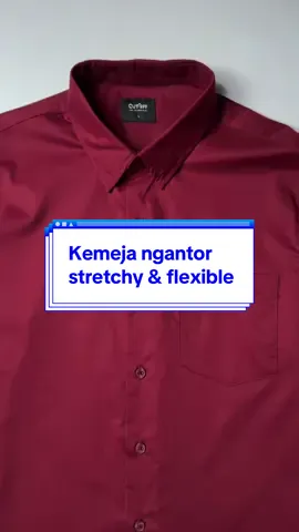 Dijamin nyaman buat dipake ngantor kalo punya kemeja yang kayak gini 😎 #York #StretchEase #kemejaformal #kemejapria #kemeja 