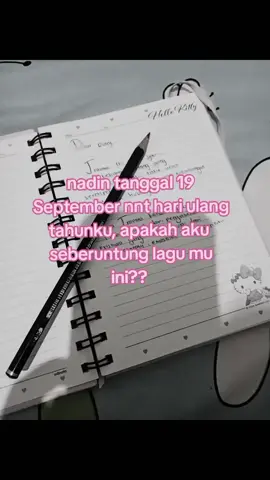 apa kah aku seberuntung lagu mu??#ulangtahun #septemberdump #fyppppppppppppppppppppppp 
