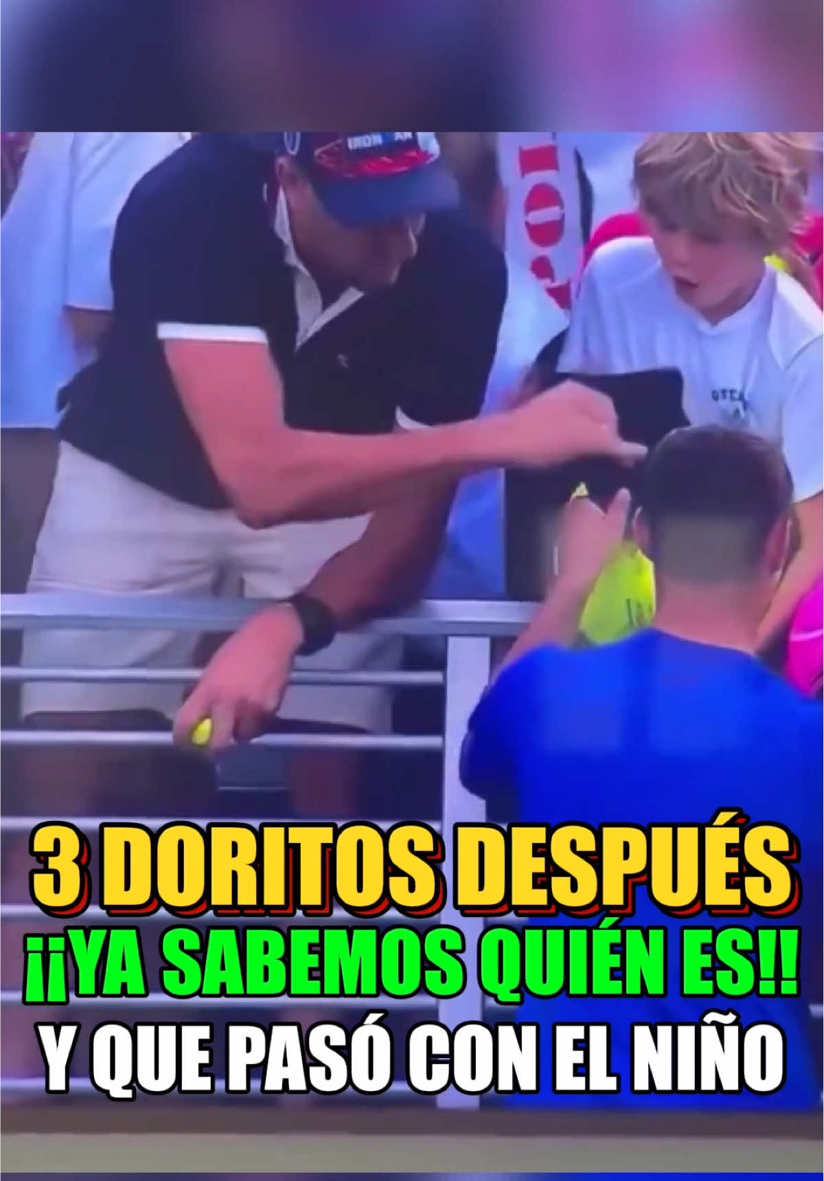 ¡YA SABEMOS QUIÉN ES! Se llama Priot Szczerek el hombre que arrebató una gorra a un niño en el US Open. Es multimillonario dueño de una empresa. Kamil Majrzchak le regaló una gorra y muchos regalos más al niño. Final feliz 😊 #noticias #USOpen #tenis #ultimahora 