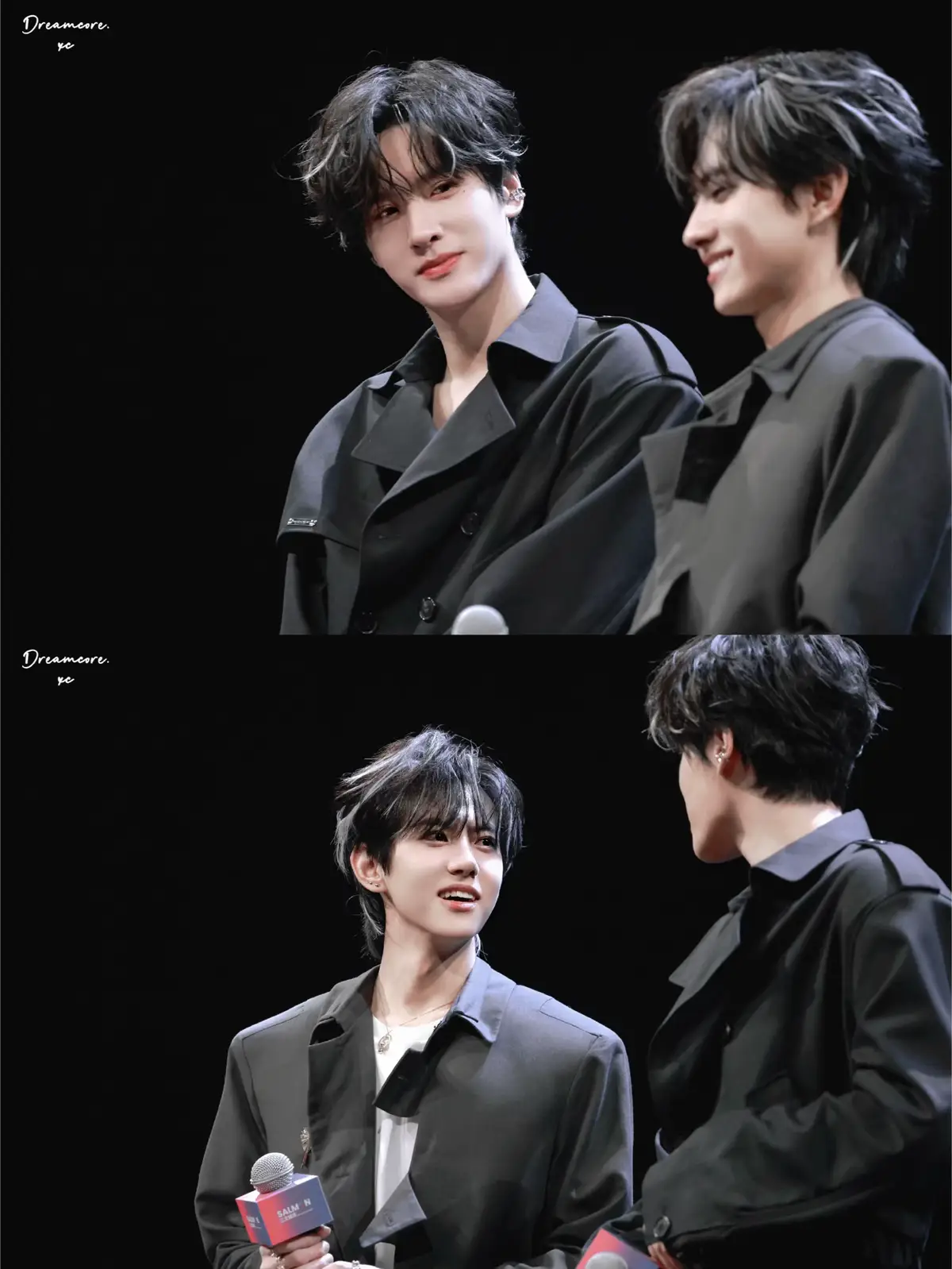 目光交汇的瞬间，整个世界都消失了，只剩下彼此 💕”@展轩Elk #triểnhiên×lưuhiênthừa #zhanxuanxliuxuancheng #QuáchThànhVũ #KhươngTiểuSoái 