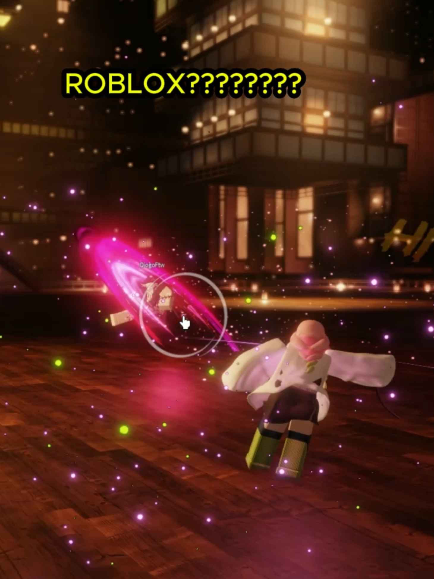 QUE JOGO INCRIVEL roblox #robloxx #fypツ #demonslayer #dimensionalinfinityfortress