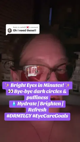 Replying to @cathill72❌ Tired eyes don’t stand a chance! 💫 The DRMTLGY Brightening Eye Masks are your go-to for instantly refreshing, hydrating, and brightening under-eyes. Infused with powerful ingredients, these eye masks help reduce puffiness, fight dark circles, and leave your skin looking radiant. 🌿 Whether it’s late nights, early mornings, or just some well-deserved self-care, these masks work to awaken + refresh your look in just minutes. ✨ 💧 Benefits: ✔ Brightens dark circles ✔ Reduces puffiness ✔ Hydrates + smooths fine lines ✔ Perfect prep before makeup or a skincare reset 📌 Elevate your skincare routine with professional-grade results at home. Your eyes deserve the glow! #DRMTLGY #BrighteningEyeMask #tiktokshop #tiktokshoplabordaysale #tiktokmademebuyit 