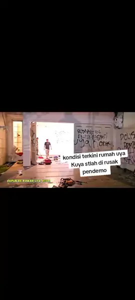 kondisi terkini rumah Uya Kuya #uyakuya #demodpr #fypage 