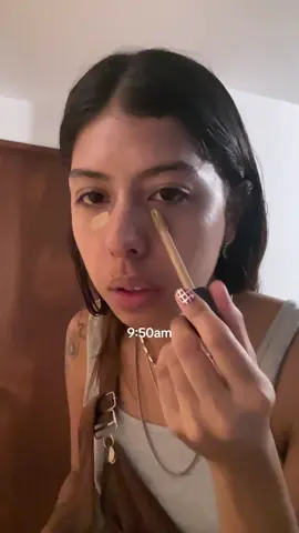 Organizándome pa ir al trabajo