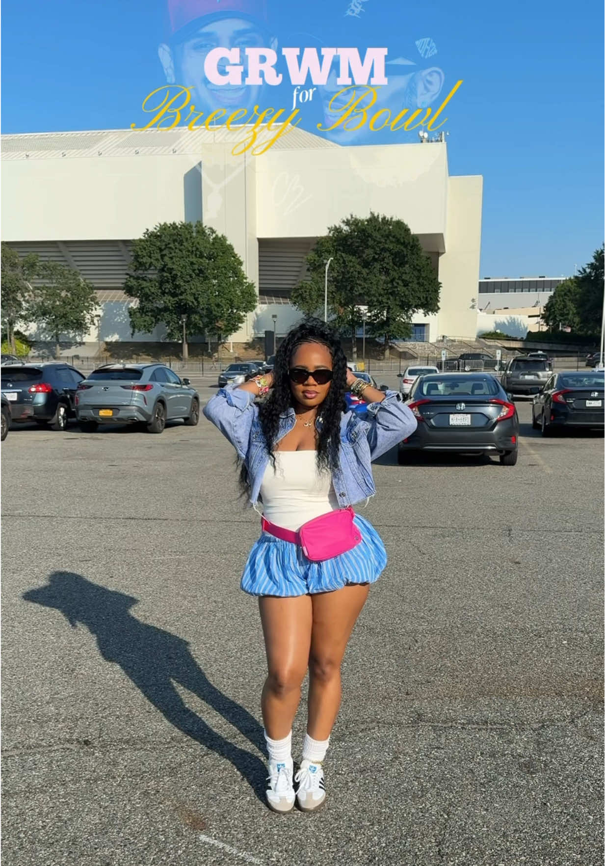my lil alfit for Breezy Bowl was so cute 🥹 #breezybowl #breezybowlxx #breezybowl2025 #fyp #OOTD 