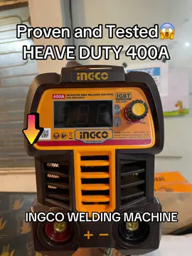 INGCO WELDING MACHINE 400A. #tiktok #heavyduty #powertools #weldingmachine #everyone 