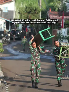 Kondisi terkini di rumah Sri Mulyani, dijaga ketat  #uyakuya #srimulyani #demo #fyp #viral 🎥: elshinta 
