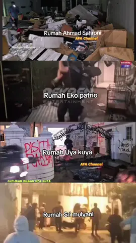 Ada 4 rumah Anggota dpr yang digeruduk Massa, yaitu rumah Ahmad Sahroni, rumah eko patrio, rumah uya kuya, rumah Sri mulyani #uyakuya #ekopatrio #srimulyani #ahmadsahroni #sahroni 