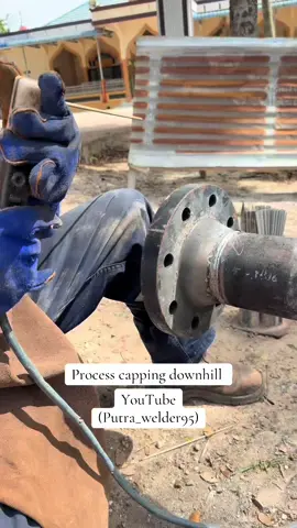 Process capping downhill#welder #fypシ゚viralシ #foryou #fyp #trending 