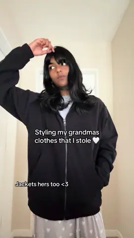 Love my grandma (Calvin Klein let me model for you) #fyp #girlie #fashion #ck #style 