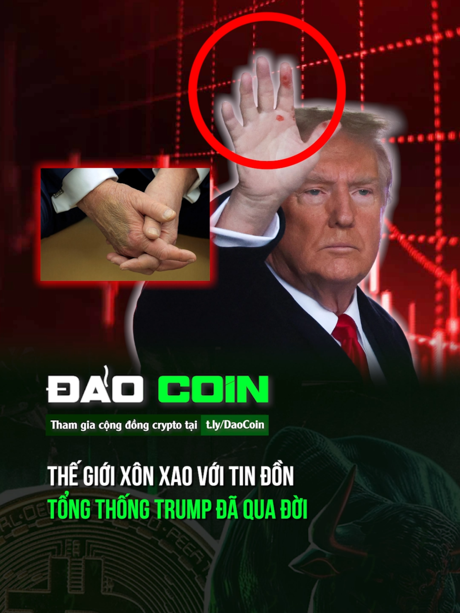 Thế giới xôn xao với tin đồn tổng thống Trump đã qua đời #Trump