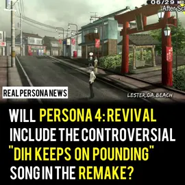@ATLUS West will it continue to pound in the remake?? . . . . . . TAGS: #persona #persona5 #persona3 #persona4 #persona4revival           