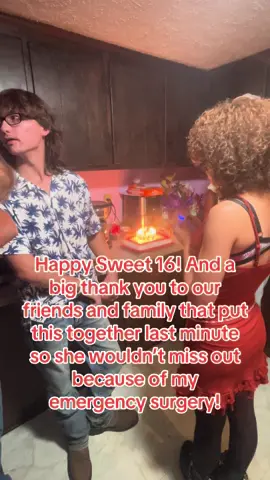 @Beverly @Jasmine Ramirez @stickman0118 and Brenda,Jean,Shell,Grapevine and Luke! The work y’all put in so she could celebrate while she recovered! There are no words to describe what it ment! #trucker #sweet16 #life #mykids #family 