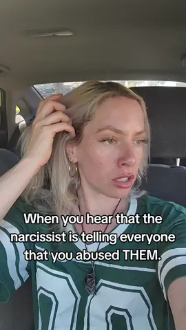 When you hear that the narcissist is telling everyone that you abused THEM.  #narcissist #narcissisticrelationship #narcissisticabuse #narcissisticbehavior #narcissistsurvivor 