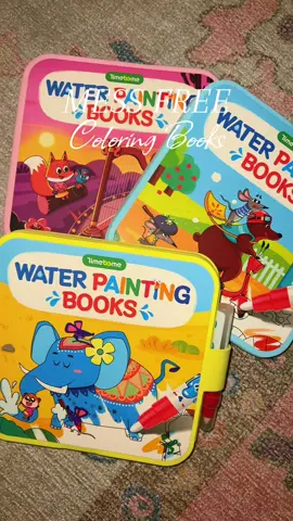 Mess-free coloring books that keep kids busy without the mess 🎨✨ A must-have for the holiday season! #screenfreeactivities #coloring #watercolor #coloringbooks #playtime 