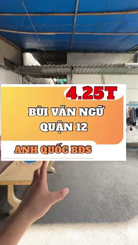 - Bùi Văn Ngữ, Phường Tân Chánh Hiệp, Quận 12#nhaquan12 #anhquocbds 