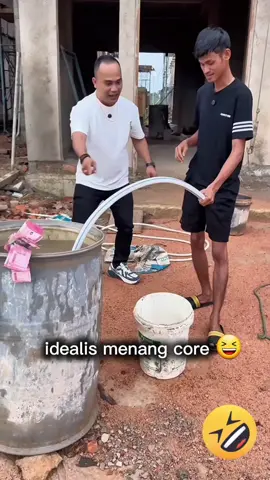 idealis menang core🤣#logika #idealis #fyp #foryou #ngakak 