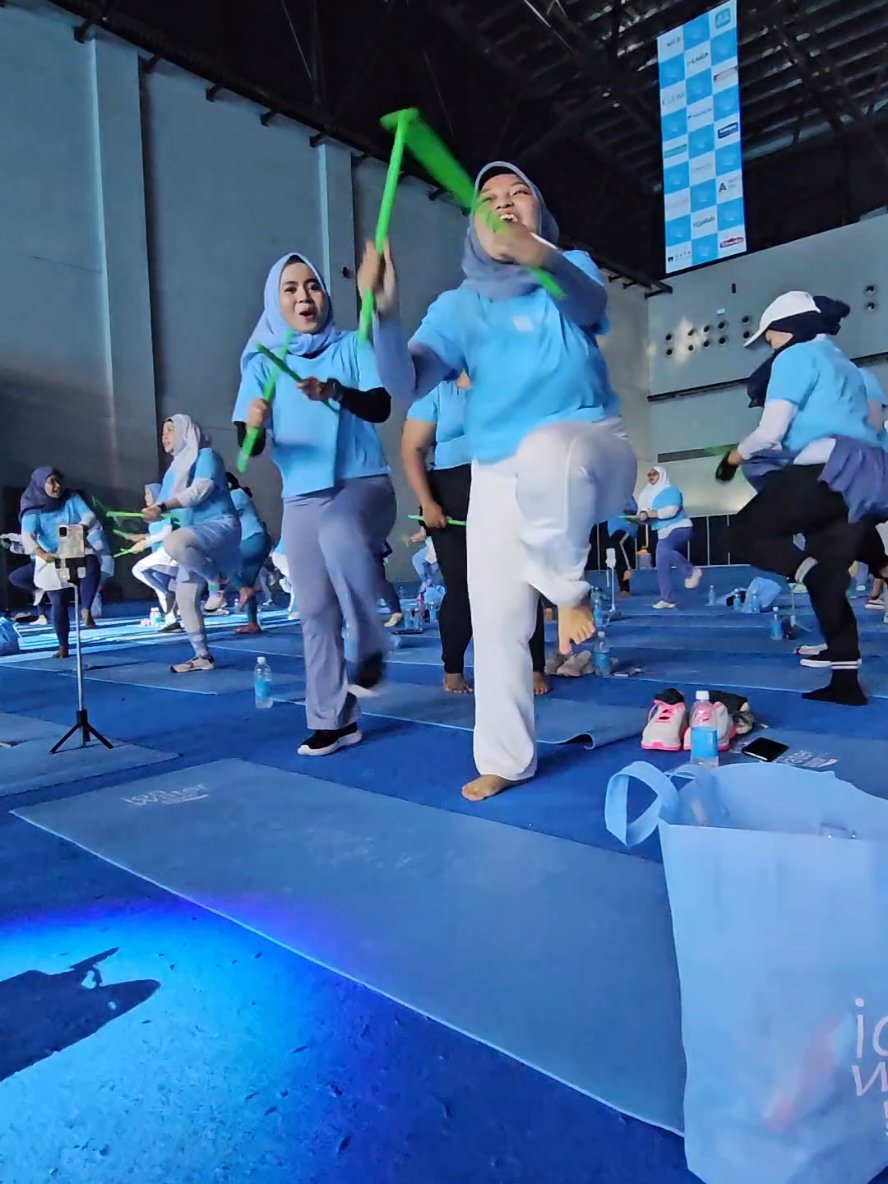 poundfit bersama @ionwaterid #fyp 
