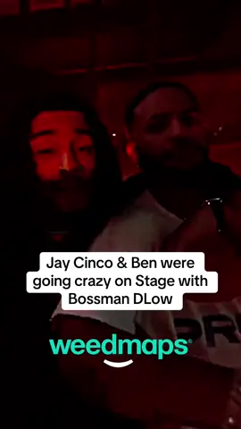 Jay Cinco & Ben were going crazy on Stage with Bossman DLow #jaycinco 