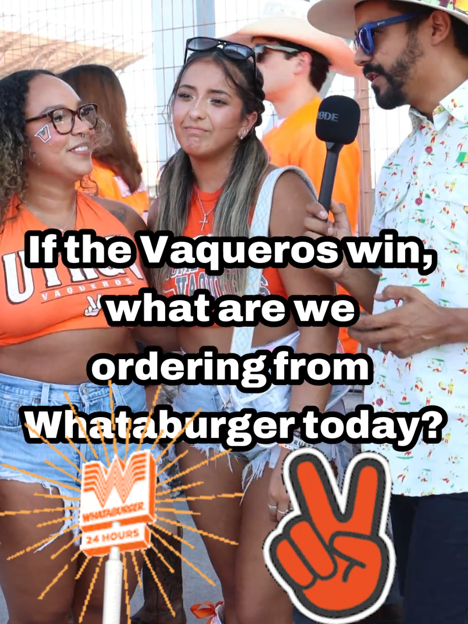 🍔 Whataburger is part of the culture!!!  The first ever UTRGV tailgate did not disappoint! It looks like Whataburger is going to be very busy after the game!!! What's your go-to order?!? Patty melt, Chicken strips, Double meat thing? #whataburger  #utrgv  #utrgvfootball  #vaqueros  #CollegeFootball  #d1football  #collegetailgate  #funny  @utrgvathletics @Whataburger  #chickenstrips  #rapidfire 