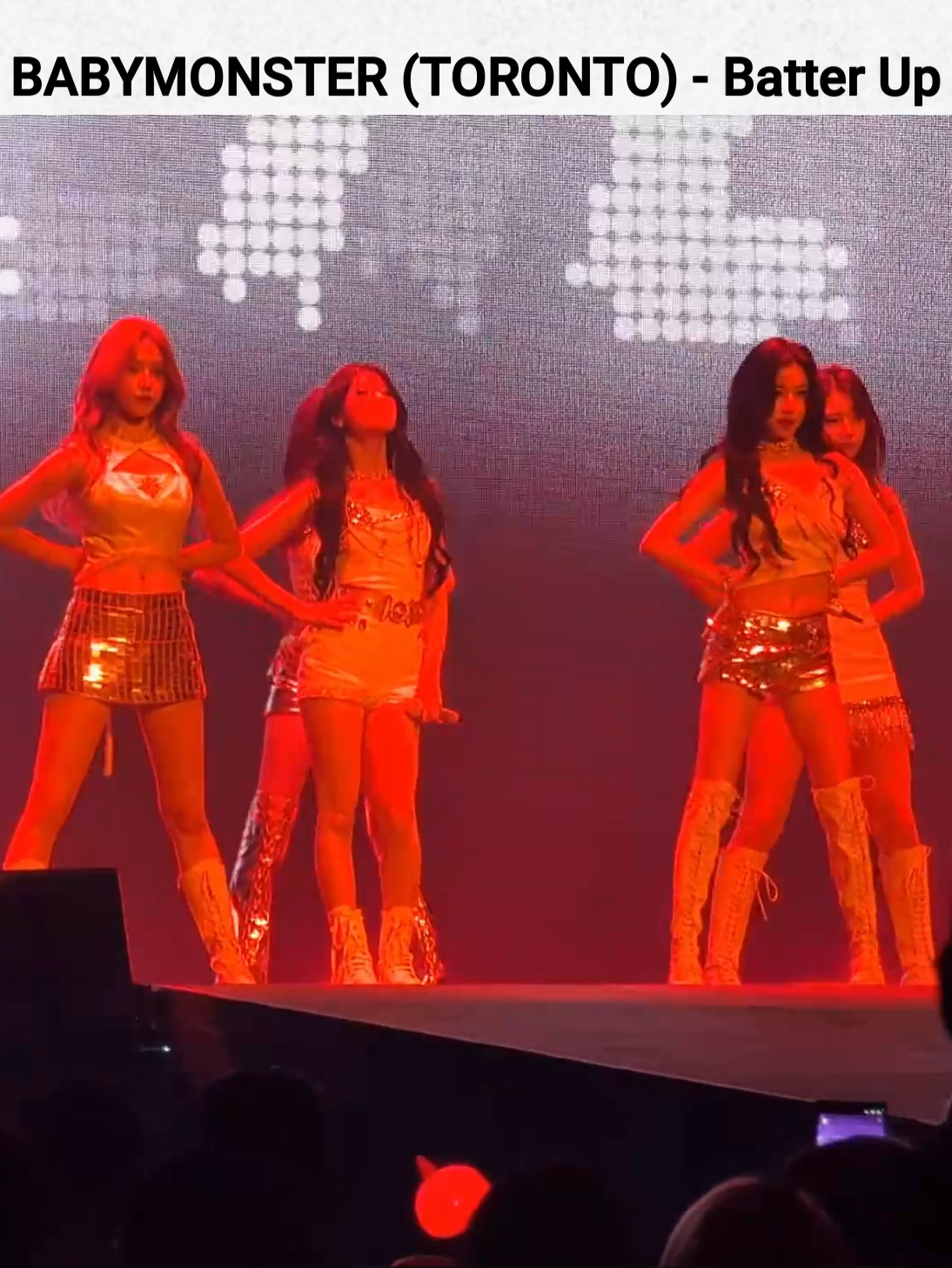 BABYMONSTER (베이비몬스터) - BATTER UP #BABYMONSTER  #TORONTO #WORLD TOUR..