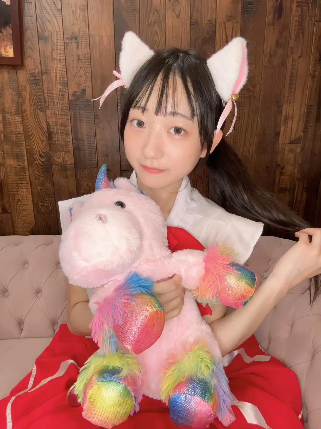 よく聞かれるのでだしておきます！ 良かったら遊びに来てください🫣🤍 #コンカフェ #巫女 #猫 #オタロード #日本橋 