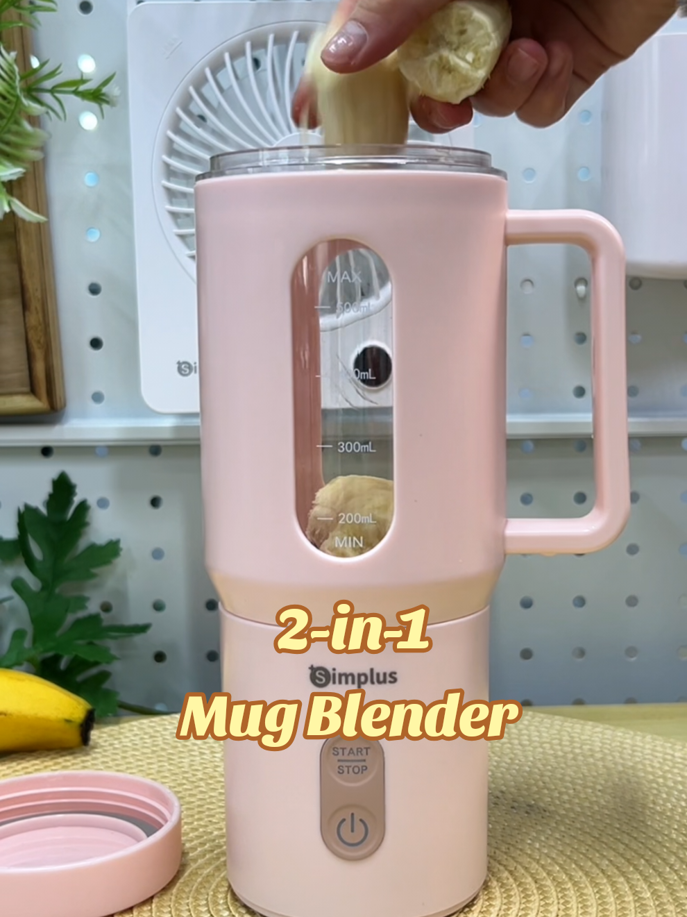 Bestnya kalau boleh buat jus  dekat mana2 je🤩 #juiceblender #mugblender #portableblender #simplusessentials #simplusmalaysia 