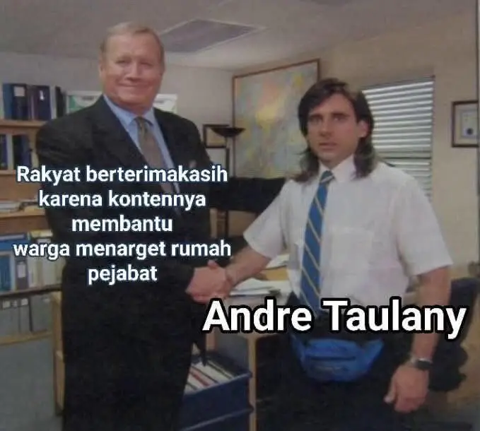 taulany tv adalah channel yang sangat menghibur, serta ada berbagai karakter yang di mainkan oleh komedian ternama andre taulany,...yuk di tonton videonya sampai habis...sama sama bangun channel ini untuk menjadi channel yang bisa menghibur serta membuat kehidupan ini jauh lebih kocak.  siapa sangka, channel ini membongkar semua lokasi dan isi dari rumah sahroni, eko, dan uya. .  #ahmadsahroni #ekopatrio #uyakuya #srimulyani #penjarahan 