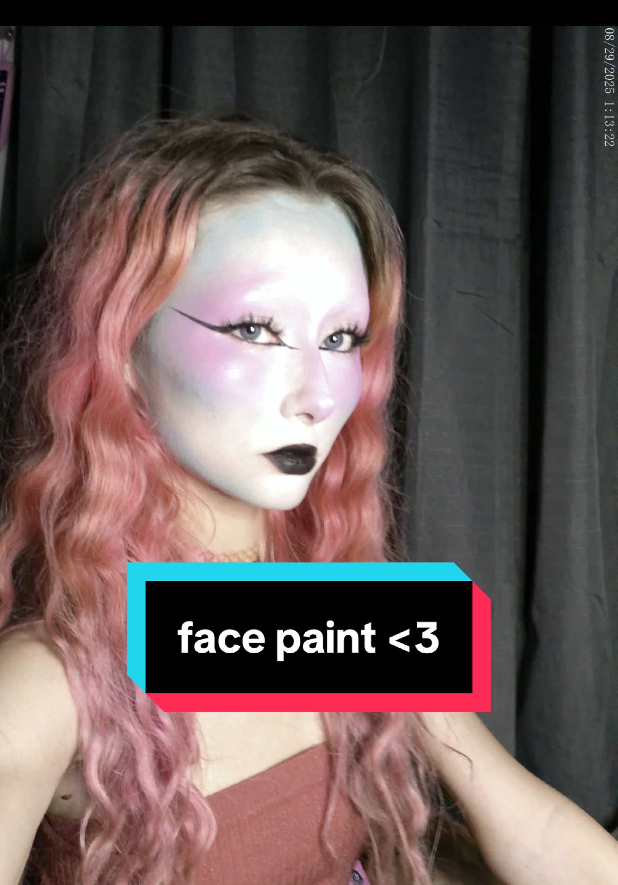 click the link in my bio👹                                     @UCANBE✨                                            #alien #goth #facepaint #halloween #altmakeup 