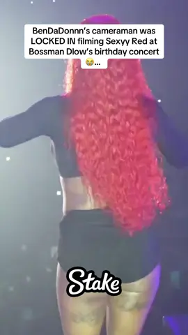BenDaDonnn’s cameraman was LOCKED IN filming Sexyy Red at Bossman Dlow’s birthday concert 😭…  #bendadonn #sexyyred #bossmandlow 