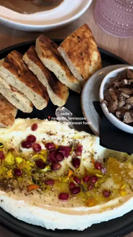 omg forgot to film the bacon wrapped dates which were my favorite thing there! but everything was amazing!! looking forward to going back soon 🍽️✨💕 @sadiesnashville #sadies #nashvilleplacestovisit #nashvillecontentcreator #nashvillefoodies #mediterraneanfood 
