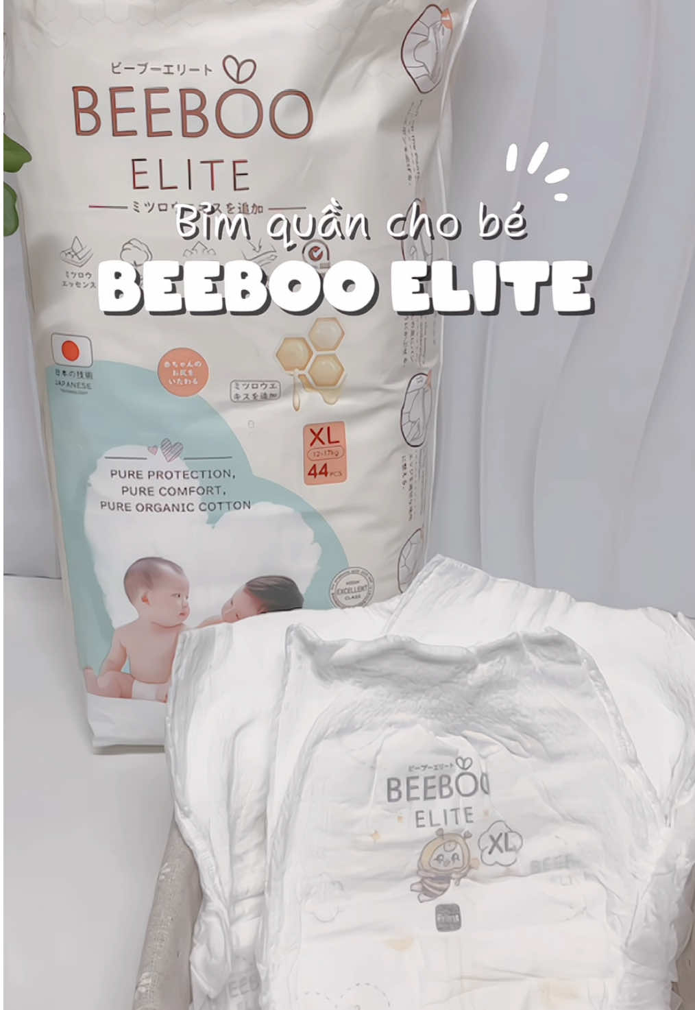 Một loại bỉm mới ít được các mom biết tới, rcm mấy bà nên thử nha. Đúng là xịn, dùng cực ưng luônn 🧺.                                                                                             #beebooelite #bimchobeyeu #xh #bimchongtran #bimchongham 