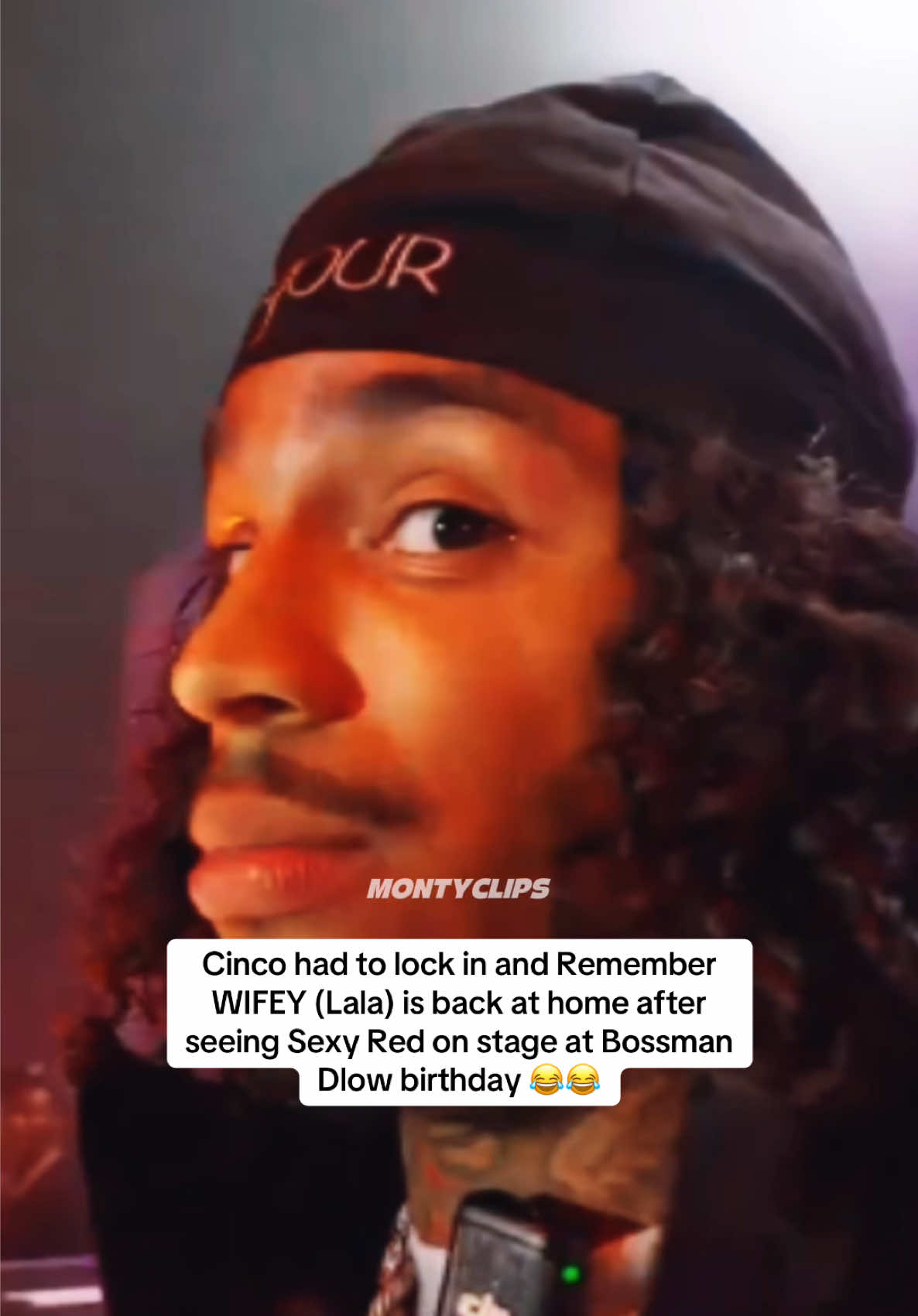 Cinco had to lock in and Remember WIFEY (Lala) is back at home after seeing Sexy Red on stage at Bossman Dlow birthday 😂😂 @jaycincoo #jaycincoo #jaycinco 