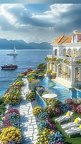 #fyp #beautiful #villas #gardens #flowers🌼🍁🌸 #foryoupage #tiktok 