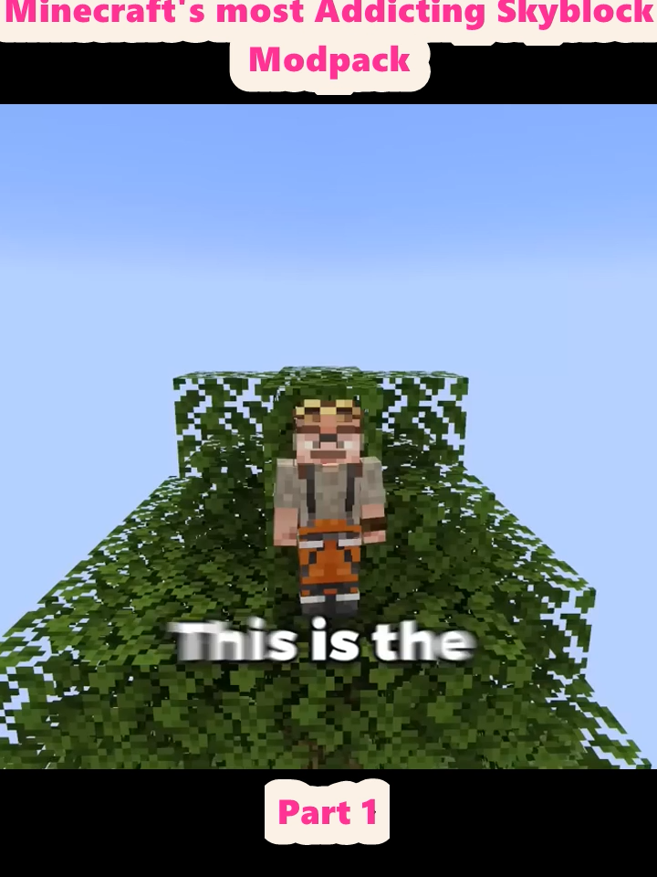 Minecraft's most Addicting Skyblock Modpack (1)