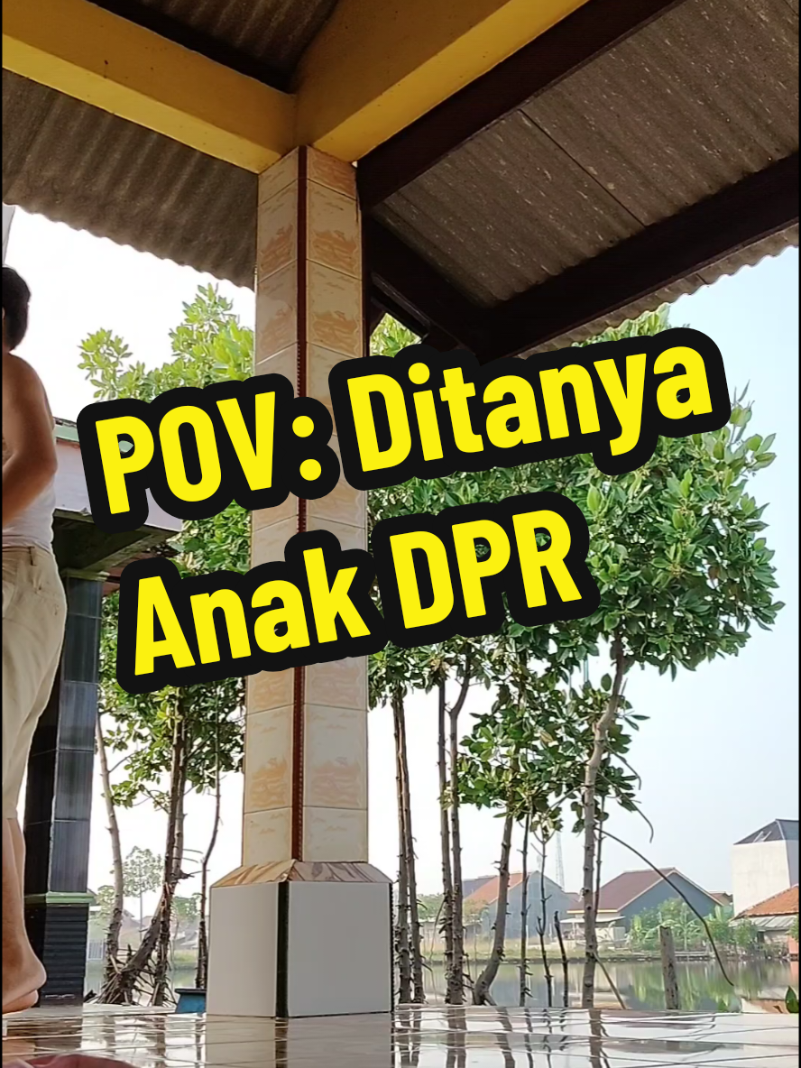 POV: Ditanyain Anak DPR😒 #introvert #xyzbca #indonesia #trending #demo 