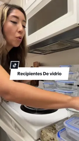 Ya no uses recipientes de plástico que hacen mal! mejor agarra de vidrio #glasscontainer #containers    #tiktokshop  #tiktokshopcreatorpicks #tiktokshopmusthaves 