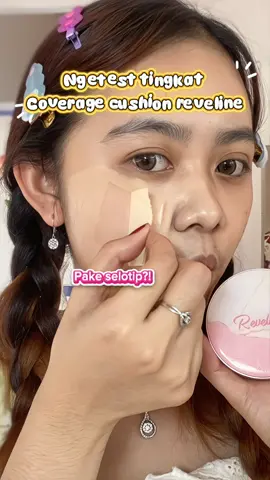 Coveragenya emang gongg banget nih cushion😍✨ kalian udah coba belum?!! #cushion #cushionviral #cushionlokal #reveline #makeup 