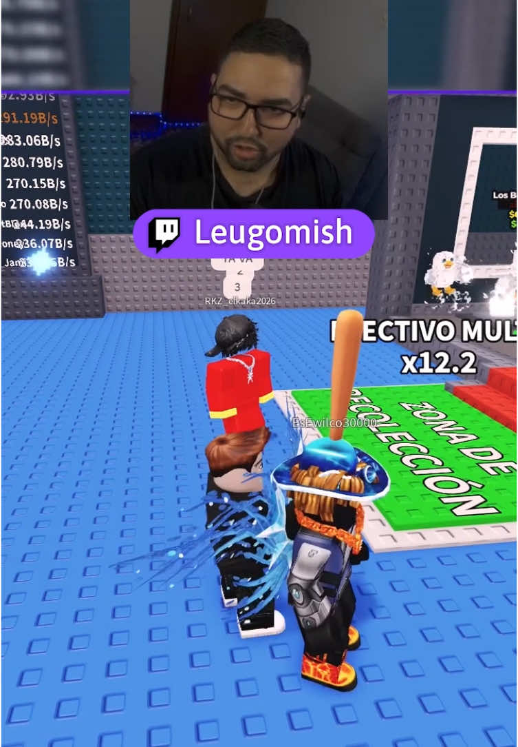 Hoy hubo regalos #leugomish #twitch #roblox #clips 