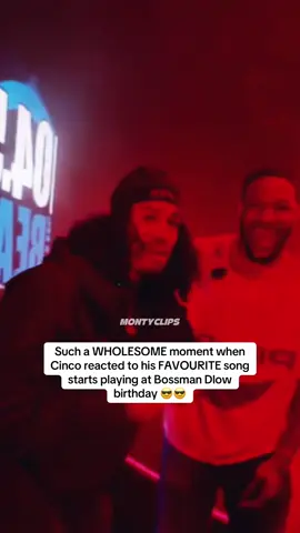 Such a WHOLESOME moment when Cinco reacted to his FAVOURITE song starts playing at Bossman Dlow birthday 😎😎 @jaycincoo #jaycincoo #jaycinco 