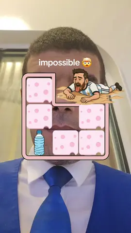 Help Messi To Get water is so hard #filter #filterchallenge #impossible #challenge #iq 