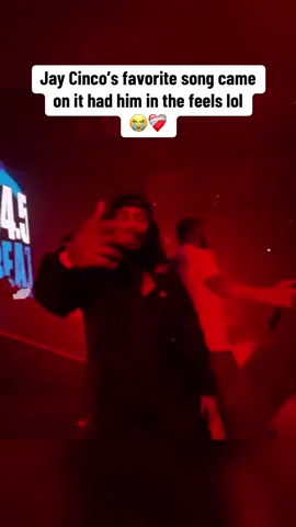 At the Bossman Dlow birthday concert- Jay Cinco’s favorite song came on it had him in the feels lol😭❤️‍🩹 #jaycinco #bendadonnn #bossmandlow #feels 