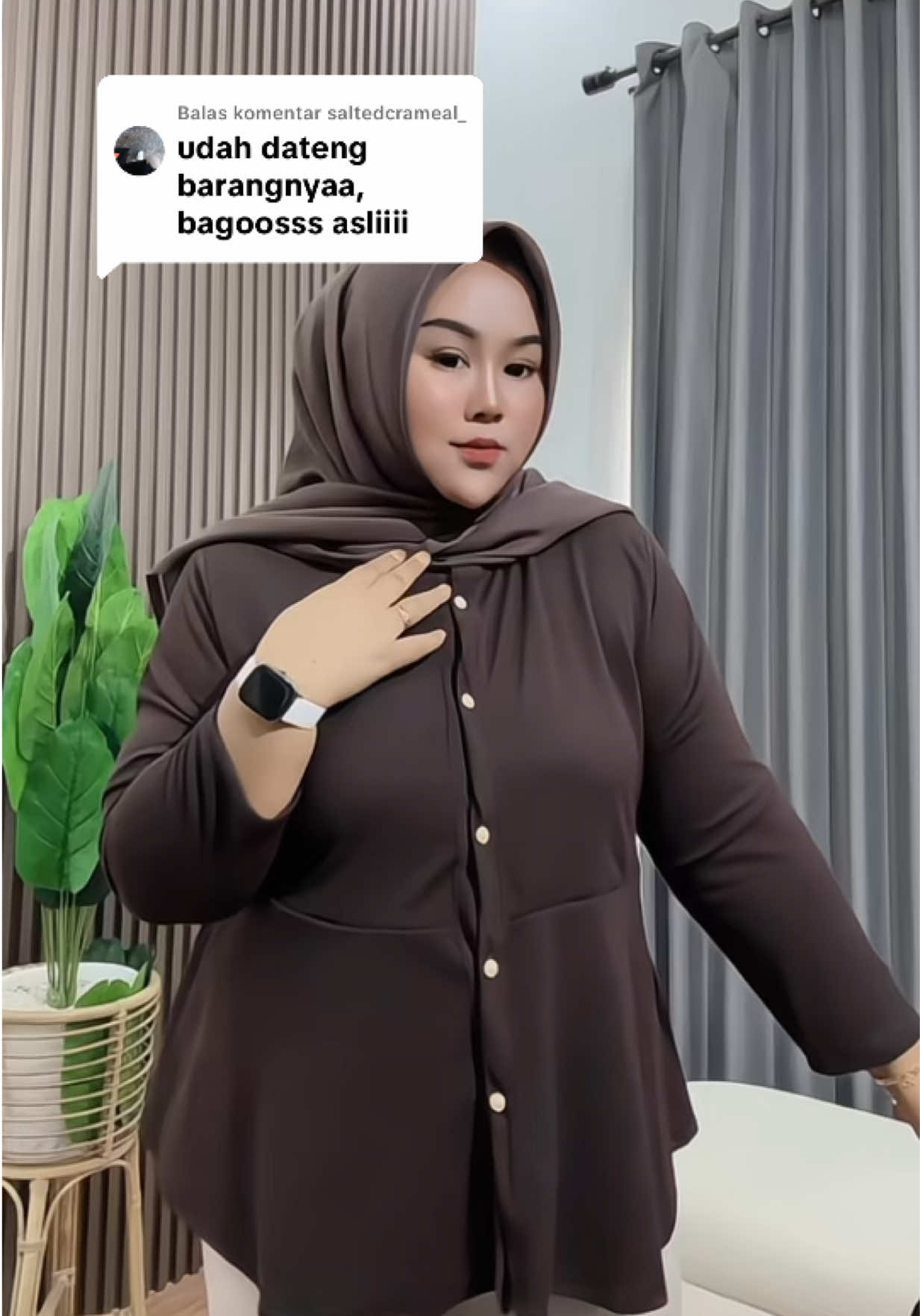 Membalas @saltedcrameal_ Emang secakep itu, repeat order lagi ini warna mahogany😍
