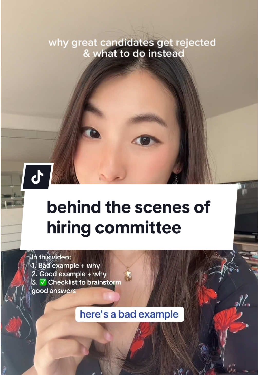 Replying to @IO top reasons hiring managers reject candidates, even if they look good on paper:  I’ve sat through many hiring committee discussions where we talk in depth about each candidate. when you get an open-ended question, like “tell me about a conflict you faced,”  you need to PICK A SUBSTANTIAL example.  Highlight the STAKES of the conflict — what was the big problem you were solving? If you didn’t step in, what would have happened? So many candidates pick a conflict or challenge that does not sound that challenging.  So we doubt if you’ve had experiences solving the types of hard problems we’ll need to solve on our team. Interview tips, internship interviews, full time job interviews, common interview mistakes, interview sample answers, job search tips, communication tips, case interview, hiring manager, job interview process, how to get a job in tech