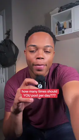 how many times should YOU post daily 👨🏾‍💻📝 #tiktokstrategy #creatormindset #contentcreation #tiktokgrowth #contentcreatortips #tiktokgrowthtips #growontiktok #200viewjail