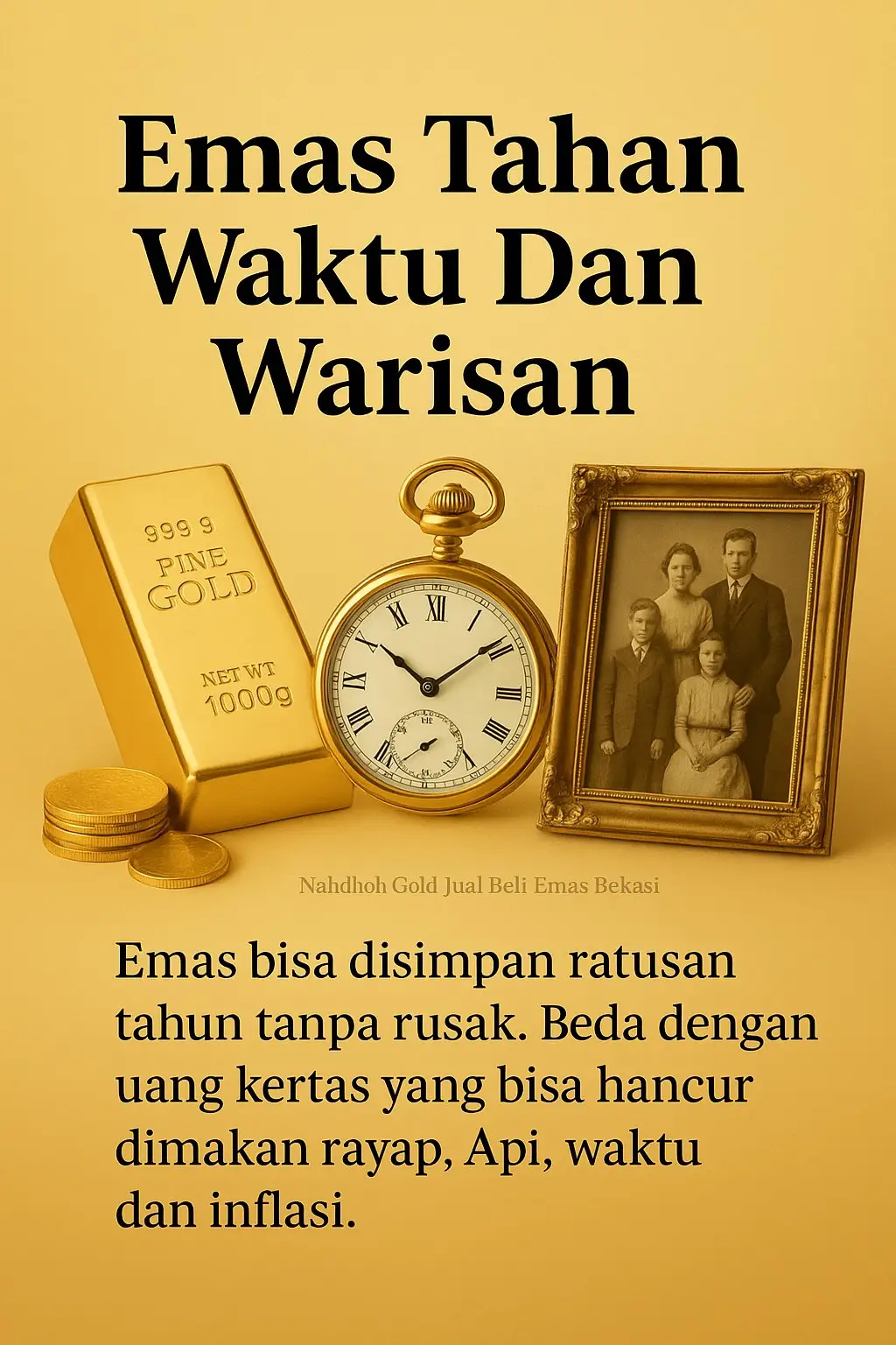 Yuk Jual Beli Emas Mu Bersama Kami wa: 08 95 1600 967 Lokasi : Bekasi Timur Bisa Jemput Jabodetabek dan Bisa Bantu Tebus Emas di Pegadaian #safehaven  #emaswarisan  #nahdhohgold  #emasbatangan  #investasimasadepan 