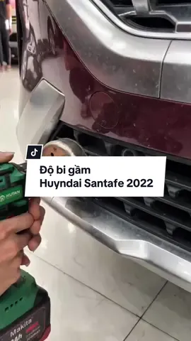 Huyndai Santafe 2022 độ nâng cấp BI GẦM | HỌC ĐỘ ĐÈN Ô TÔ #chungauto #noithatoto 