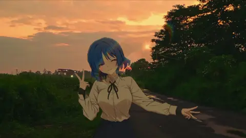 sunrise yang indah bersama mbak ryo🥰#ryoyamada #gfxanime #fyp #xyzbca #fyppppppppppppppppppppppp 
