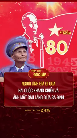 Giữa biển cờ hoa và tiếng hô vang ‘Việt Nam!’, hình ảnh người lính già 95 tuổi, ngực áo lấp lánh huân chương đi qua hai cuộc kháng chiến trở thành điểm lặng thiêng liêng giữa Ba Đình lịch sử #znews #toadodoclap #lehoidoclap #rangrovietnam #proudvietnam 