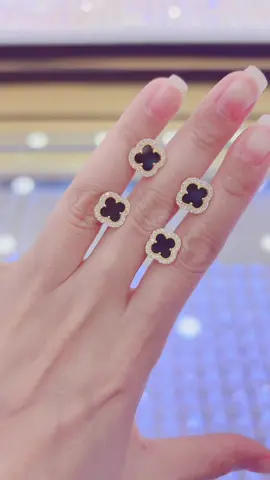 Bông hoa 4 cánh hột tấm vàng (610) #hiepthanhjewelry2 #kimphathiepthanh2 #trangsuconline #vang18k #vang18k610 